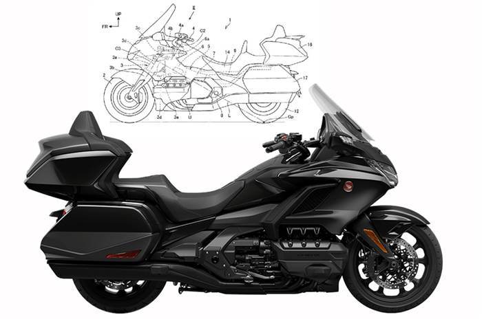 Honda Gold Wing price, self-balancing technology in the works.
